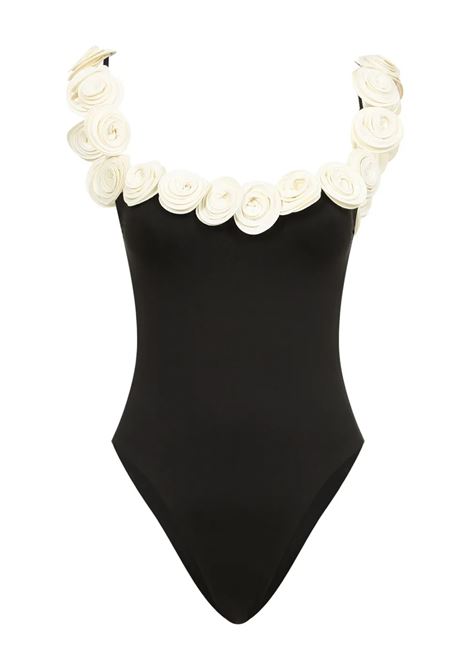 Costume Intero Hilal Nero e Avorio LA REVECHE | LR25HLBLACK/IVORY